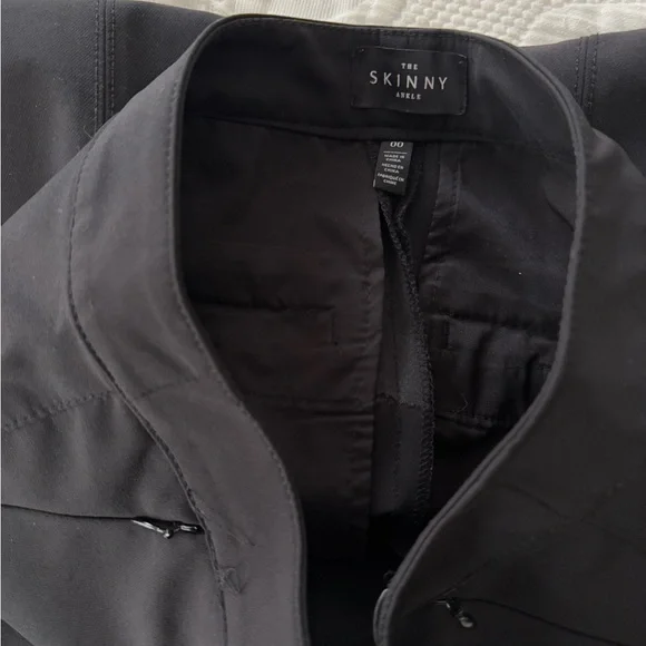 White House Black Market The Skinny Ankle Black Pants - Picture 5 of 6